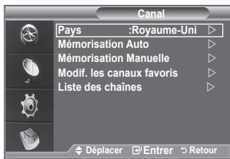 SAMSUNG LE52F96 - Mise à jour automatique de la liste des chaînes - 1