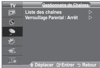 SAMSUNG LE52F96 - A l'aide de la fonction gestionnaire de chaines, vous pouvez aisément verrouiller ou ajouter des canaux. - 2