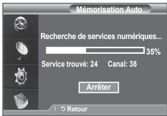 SAMSUNG LE52F96 - Mise à jour automatique de la liste des chaînes - 2