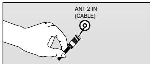 SAMSUNG LN-S2641D - Branchement d'une boîte de jonction servant à décrypter l'ensemble des canal - 2