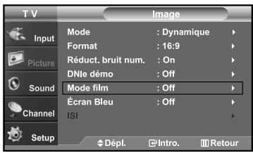 SAMSUNG LN-S2641D - Réglage du mode d'écran bleu - 3