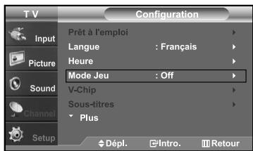 SAMSUNG LN-S2641D - Utilisation de Mode Jeu - 1