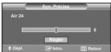 SAMSUNG LN-S2641D - Syntonisation fine des chaînes analogiques - 5