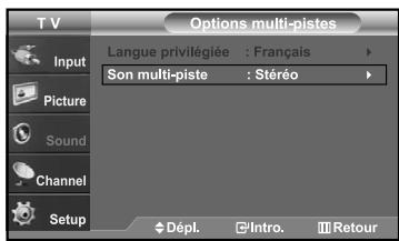 SAMSUNG LN-S2641D - Mode audio multipistes - 1