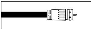 SAMSUNG LN-S2641D - Connexion d'antennes VHF et UHF - 2