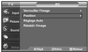 SAMSUNG LN-S2641D - Changement de la position de l'écran - 1