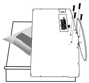SAMSUNG LN-S2641D - Démonter la base - 1