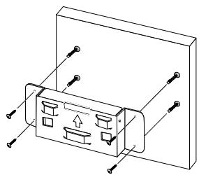 SAMSUNG LN-S2641D - Comment assembler le kit de fixation mural - 1