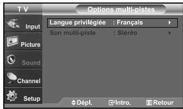 SAMSUNG LN-S2641D - Langue privilégiée - 2