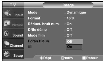 SAMSUNG LN-S2641D - Réglage du mode d'écran bleu - 2