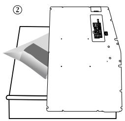 SAMSUNG LN-S2641D - Comment assembler le kit de fixation mural - 2
