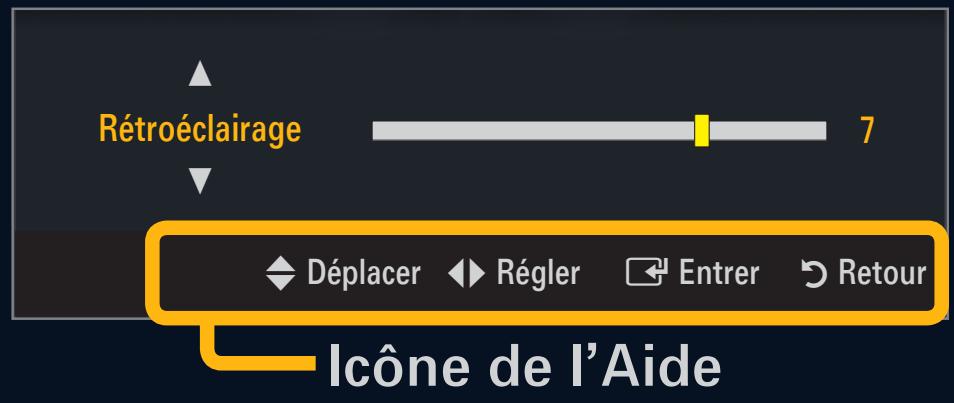 SAMSUNG LE40B554M2W - Affichage des menus - 1