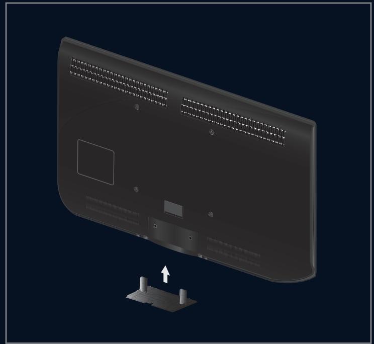 SAMSUNG LE40B554M2W - Installation du kit de montage mural - 1