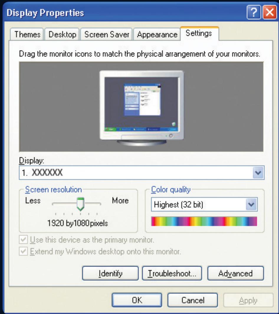 SAMSUNG LE40B554M2W - Configuration de votre logiciel PC (instructions basées sur Windows XP) - 1