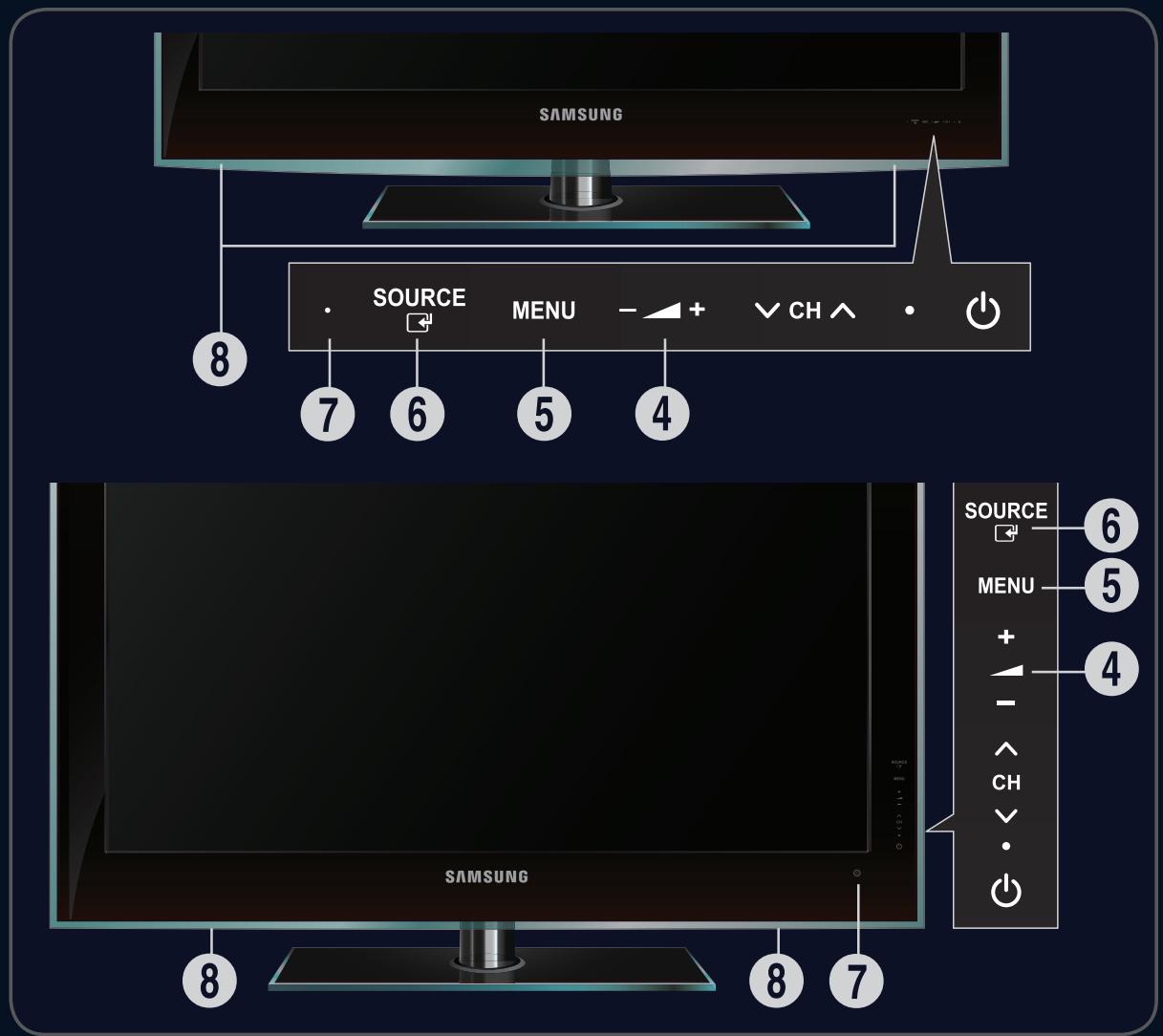 SAMSUNG LE40B554M2W - HAUT-PARLEURS - 1