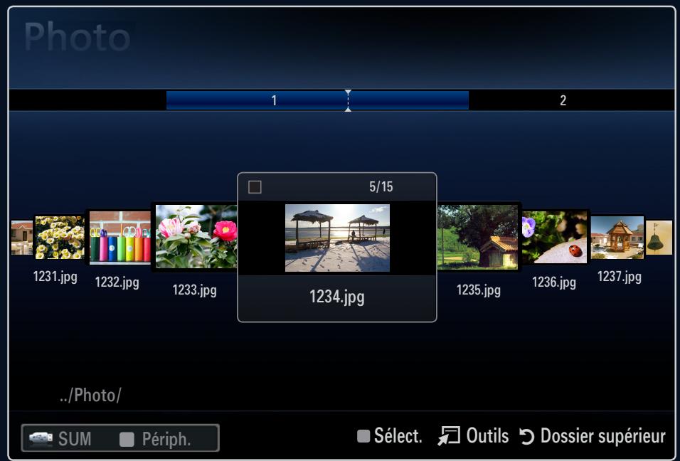SAMSUNG LE40B554M2W - Lecture du groupe courant - 1