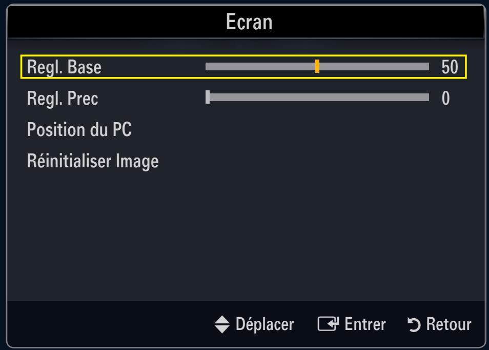SAMSUNG LE40B554M2W - ■ Regl. Base / Regl. Prec - 1