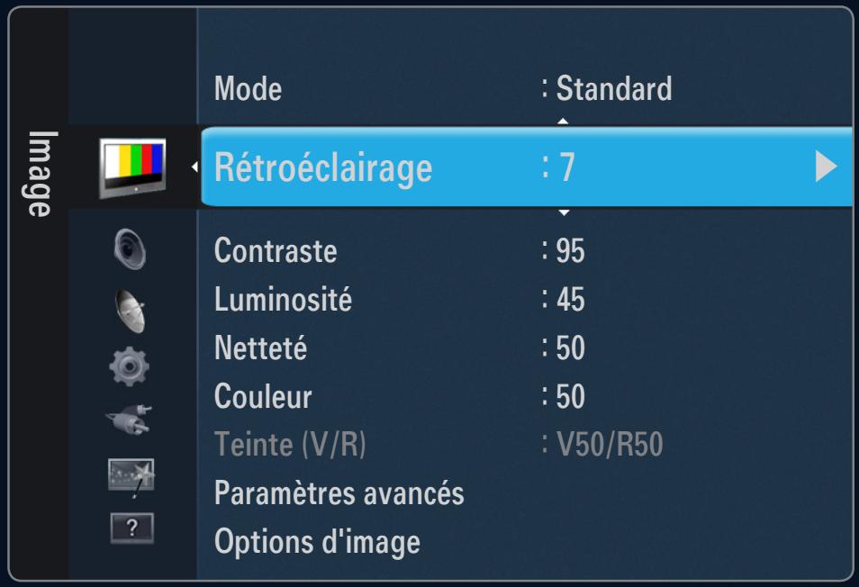 SAMSUNG LE40B554M2W - Affichage des menus - 2