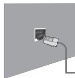 SAMSUNG LE40C650L1W - Connexion à un réseau sans fil - 2
