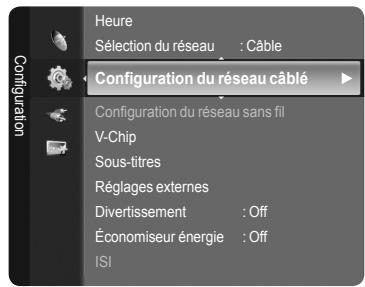 SAMSUNG LN40A750 - Test du réseau - 1