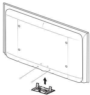 SAMSUNG LN40A750 - Démonter la base - 3