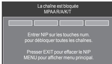 SAMSUNG LN40A750 - Réinitialisation du téléviseur lorsqu'la fonction Puce V bloque un canal (solution d'urgence) - 2