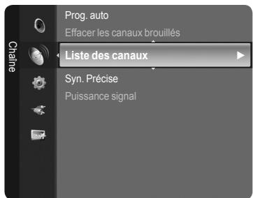 SAMSUNG LN40A750 - Ajout et suppression de canaux - 1