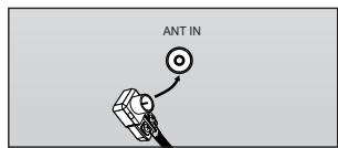 SAMSUNG LN40A750 - Antennes avec Câble bipolaire plat de 300 Ω - 2