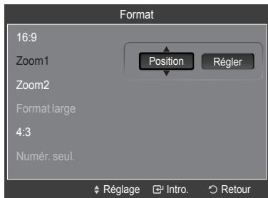 SAMSUNG LN40A750 - Réglage facile - 2