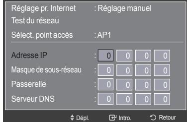 SAMSUNG LN40A750 - Réglage manuel - 3