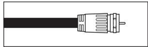 SAMSUNG LN40A750 - Connexion d'antennes VHF et UHF - 2
