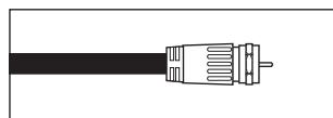SAMSUNG LN40B540P8F - Connexion d'antennes VHF et UHF - 2