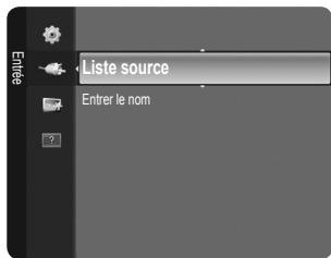 SAMSUNG LN40B540P8F - Configuration du menu d'entrée - 1