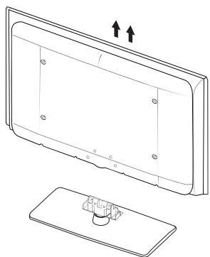 SAMSUNG LN40B540P8F - Retrait du support - 2