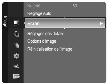 SAMSUNG LN46A750 - Initialisation de la position de l'écran (rapide et fin) - 1