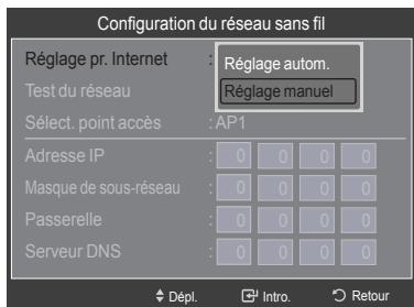 SAMSUNG LN46A750 - Réglage manuel - 2