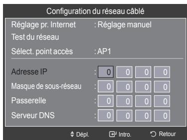 SAMSUNG LN46A750 - Réglage manuel - 3