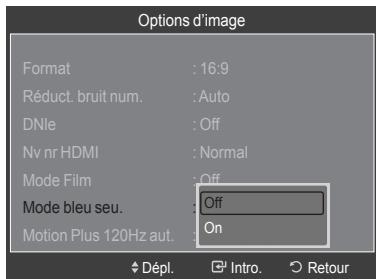 SAMSUNG LN46A750 - Réglage du Motion Plus 120Hz aut. - 4