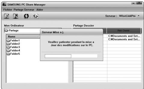 SAMSUNG LN46A750 - L'application des changements aux données internes étant un processus qui prend du temps, cette fonction permet à l'utilisateur d'appliquer les changements aux données uniquement lorsque nécessaire. - 2