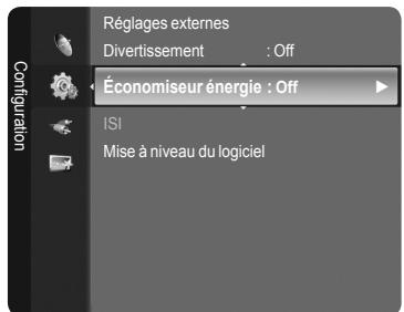 SAMSUNG LN46A750 - Fonction économiseur d'énergie - 1