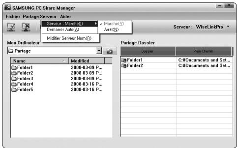 SAMSUNG LN46A750 - Serveur - 1