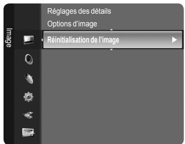 SAMSUNG LN46A750 - Rétablir les paramètres de réglage de l'image d'usine - 1