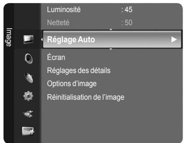 SAMSUNG LN46A750 - Comment utiliser le réglage automatiq - 2