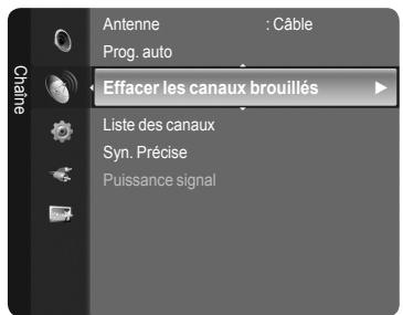 SAMSUNG LN46A750 - Suppression des canaux brouillés – canaux numériques - 1