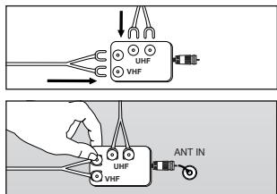 SAMSUNG LN46A750 - Antennes VHF et UHF séparées - 1