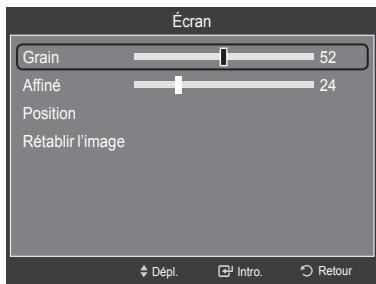 SAMSUNG LN46A750 - Réglage de la qualité de l'écran - 2