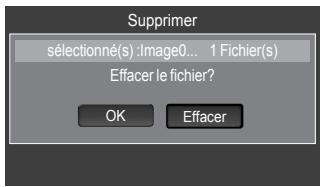 SAMSUNG LN46A750 - Suppression d'un fichier photo - 2