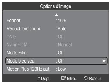 SAMSUNG LN46A750 - Réglage du Motion Plus 120Hz aut. - 3
