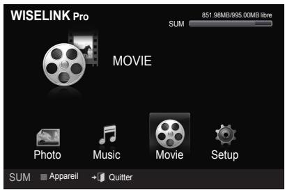 SAMSUNG LN46A750 - Liste des films - 1