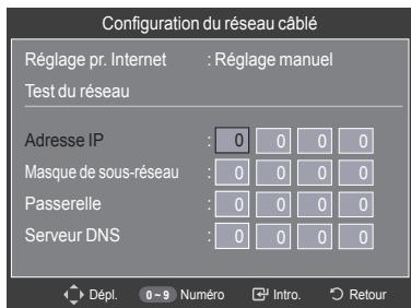 SAMSUNG LN46A750 - Réglage manuel - 3
